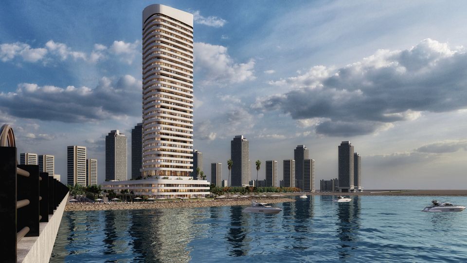 Beachfront Tower in Lusail 